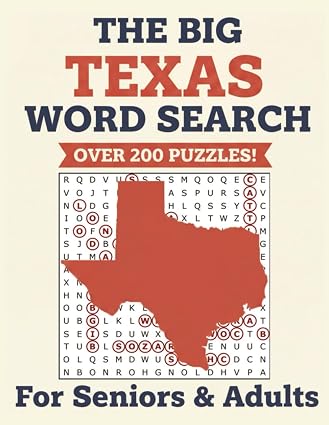 Cover of The Big Texas Word Search