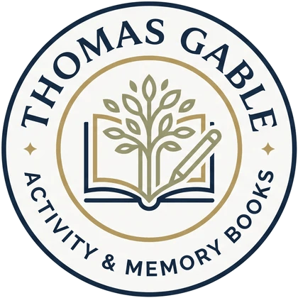Thomas Gable Activity & Memory Books