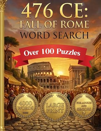 Cover of 476 CE: The Fall of Rome Word Search