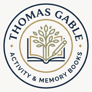Thomas Gable Activity & Memory Books logo